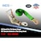 Tie 4 Safe 2" x 8' Off-Road Ratchet Tie Down Strap w/Snap Hook Auto Hauler Tow Truck Green, 2PK RT47-8-GR-C-2 - alternate 1